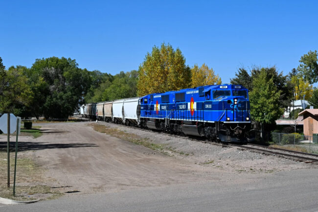 COLORADO PACIFIC RAILROAD TRAIN