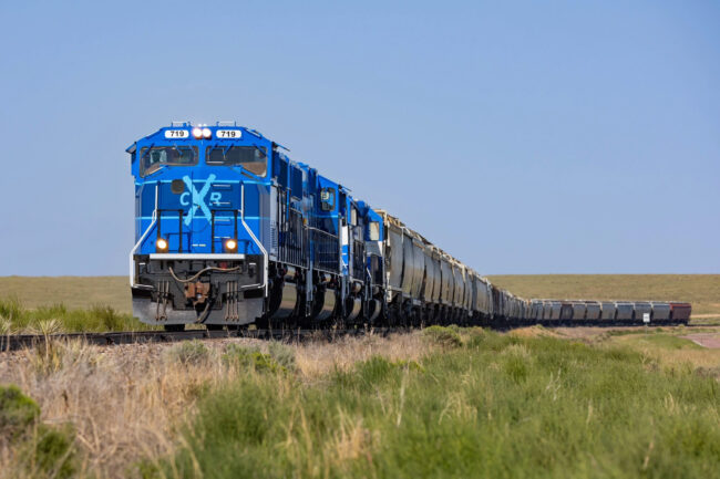 COLORADO PACIFIC RAILROAD TRAIN