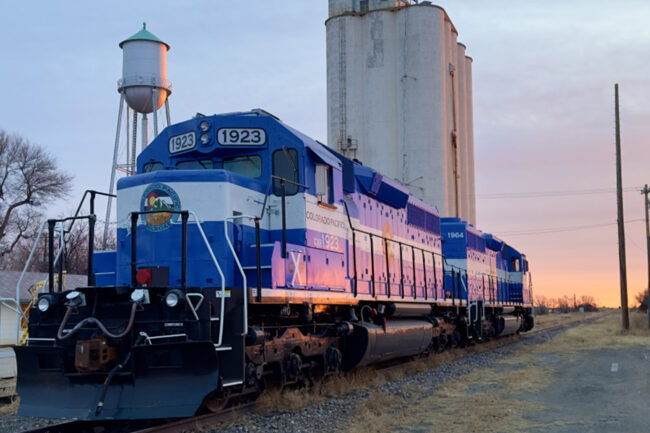 COLORADO PACIFIC RAILROAD TRAIN
